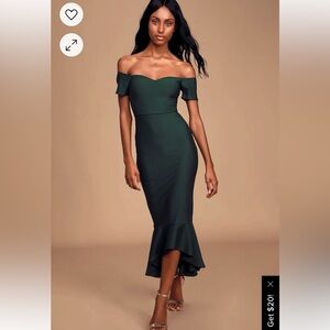 Lulus midi dress - New!! READ DESCRIPTION